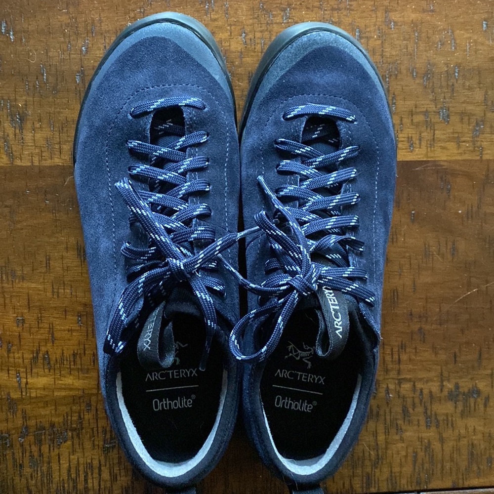 Arc’teryx ortholite approach shoes.